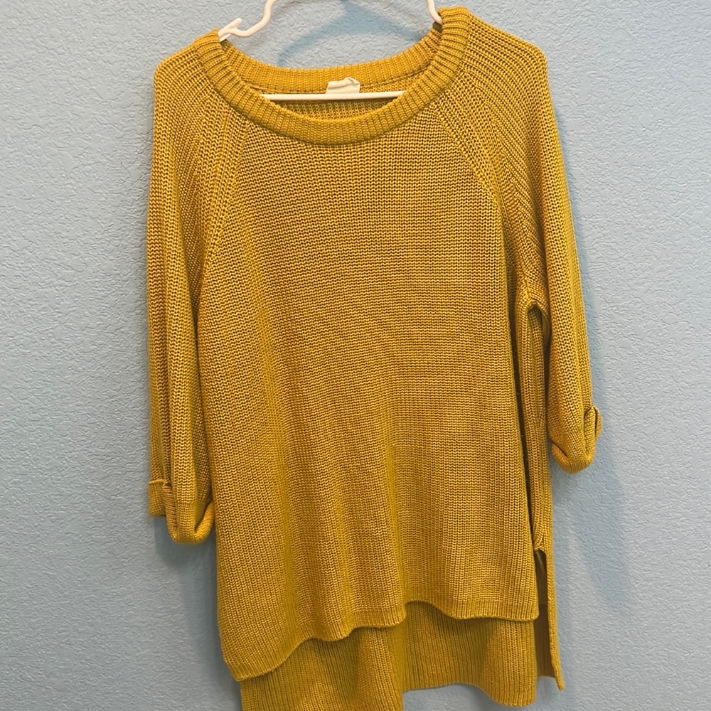 Gold Thick Sweater